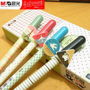 韓國文具 晨光 復古清雅系列 郵寄時光 中性 堆糖,美好生活研究所