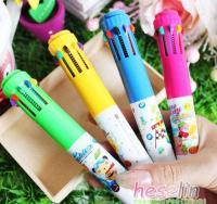 A38 日韓國創(chuàng)意文具 可愛動物 十色自動圓珠筆[供應(yīng)]_筆類_世界工廠網(wǎng)中國產(chǎn)品信息庫