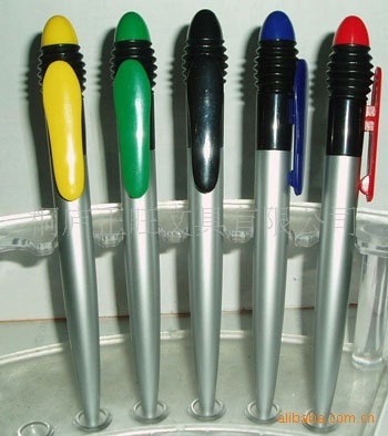 【【圖】創(chuàng)意廣告促銷(xiāo)禮品筆 塑料彈簧型冒頭設(shè)計(jì)】?jī)r(jià)格,廠家,圖片,圓珠筆、原子筆,桐廬正旺文具-