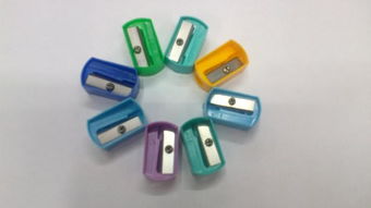 pvc桶六角造型卷筆刀桶裝卷筆刀168 5型號