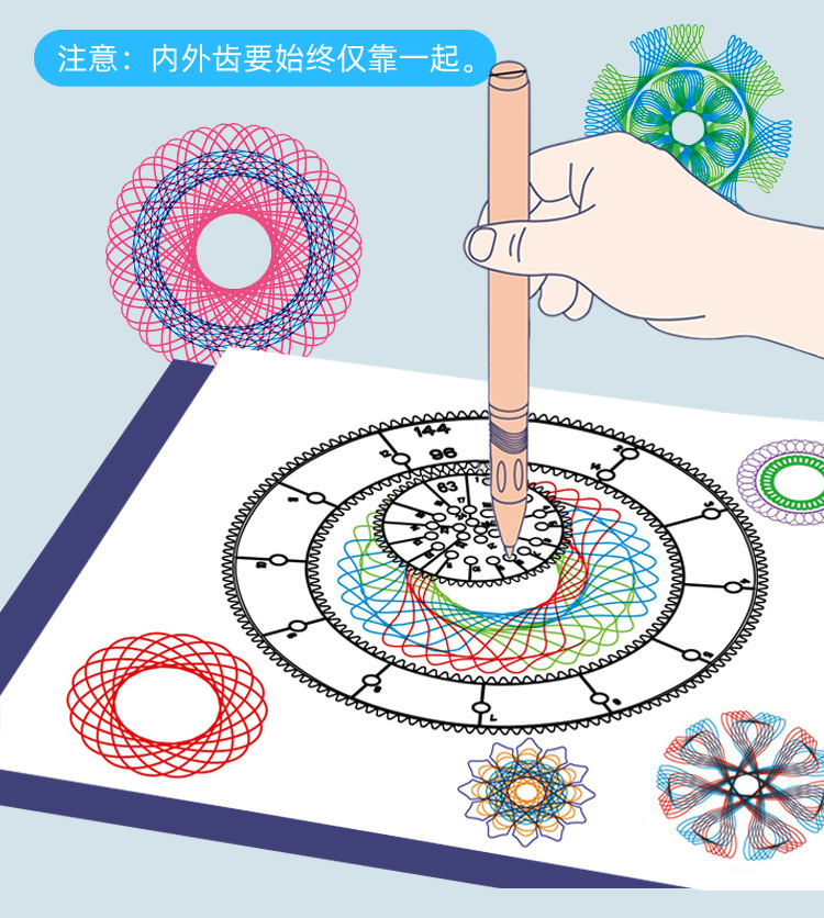 探索創意與科學的交融——跨境魔幻萬花尺套裝